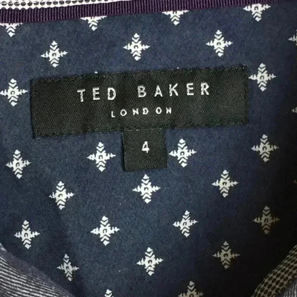 Ted Baker London Size 4 100%cotton - Picture 4 of 6